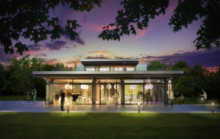 Evenementenpaviljoen aan het Haringvliet