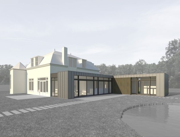 Uitbreiding van een monumentale woning in Oostvoorne